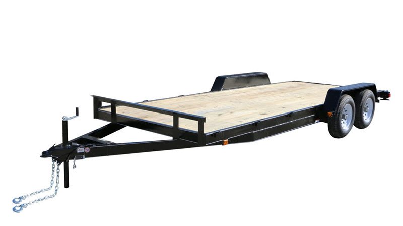 2022 Carry-On Trailers 7 x 20 ft. 10K Tandem Axle Slide-in Ramp with Flat Bed in Kansas City, Kansas