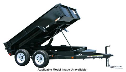 2022 Carry-On Trailers 6 x 12 ft. 10K Low Profile Tandem Axle Dump Trailer with High Side Walls in Brunswick, Georgia