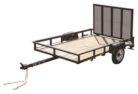 2022 Carry-On Trailers 4 x 6 ft. 2K Utility Trailer 12 in. Tire Wood Floor in Jesup, Georgia