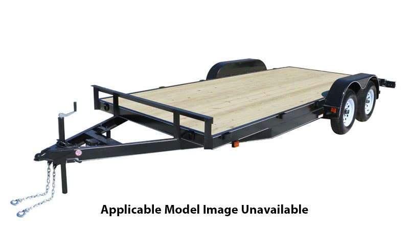 2023 Carry-On Trailers 7 x 18 ft. 10K Tandem Axle Fold-Up Ramp with Dove Tail in Olean, New York