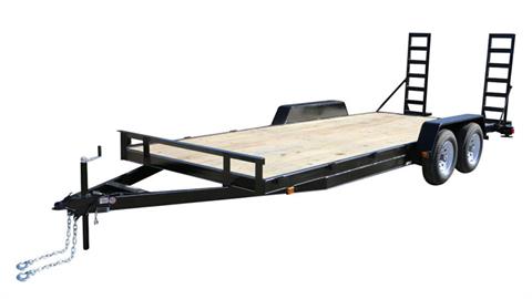 2023 Carry-On Trailers 7 x 20 ft. 10K Tandem Axle Fold-Up Ramp with Dove Tail in Rapid City, South Dakota