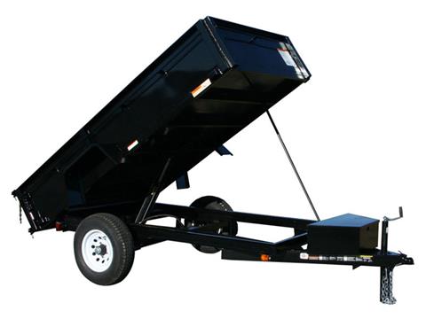 2023 Carry-On Trailers 5 x 10 ft. 5K Low Profile Dump Trailer in Jesup, Georgia