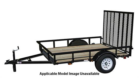2023 Carry-On Trailers 5.5 x 8 ft. 2.4K Pipe Top Rail Utility Trailer in Rapid City, South Dakota