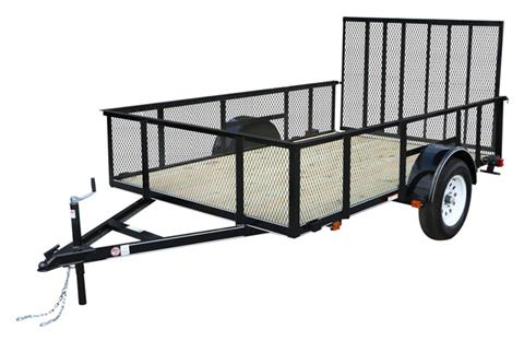 2023 Carry-On Trailers 5 x 8 ft. 3K Utility Trailer with Mesh High Sides in Rapid City, South Dakota