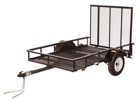 2023 Carry-On Trailers 5 x 8 ft. 2K Utility Trailer 13 in. Tire Mesh Floor in Jesup, Georgia