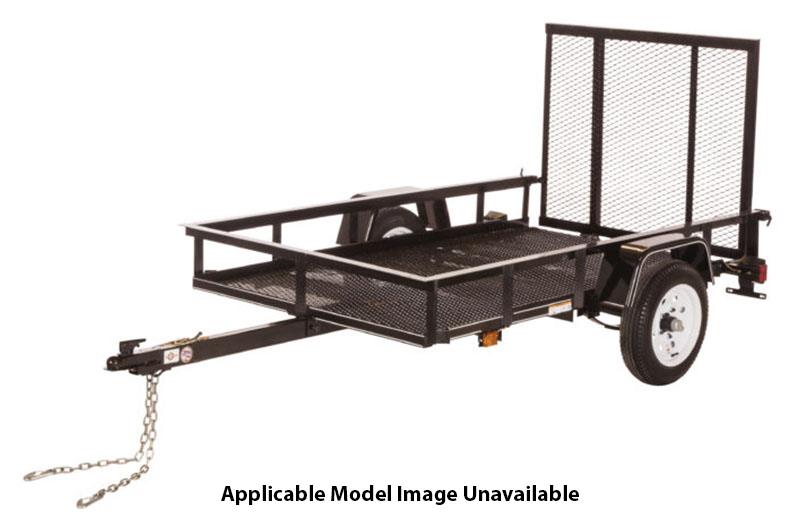 2023 Carry-On Trailers 5 x 8 ft. 2K Steel Upright Wood Side Utility Trailer in Olean, New York