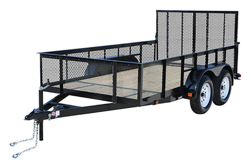 2023 Carry-On Trailers 6 x 12 ft. 3K Utility Trailer with Mesh High Sides in Jesup, Georgia