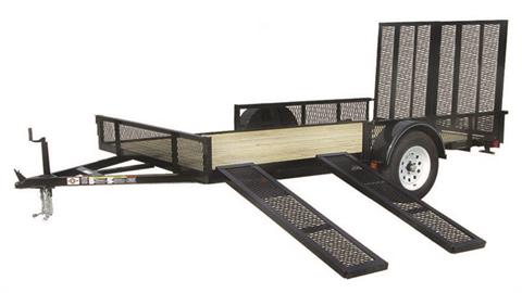 2023 Carry-On Trailers 6 x 12 ft. 3K ATV Side Load Utility Trailer with Side Ramp in Kansas City, Kansas