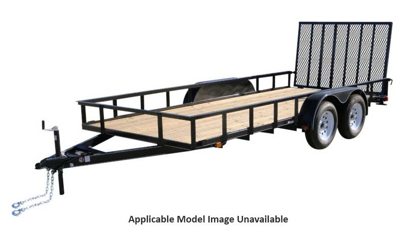2022 Carry-On Trailers 6 x 14 ft. 7K Tandem Axle Aluminum Trailer in Olean, New York