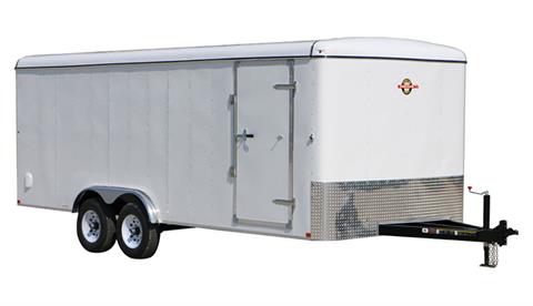 2024 Carry-On Trailers 10K Radius Front Rounded Roof Tandem Axle Trailers 16 ft. in Rapid City, South Dakota