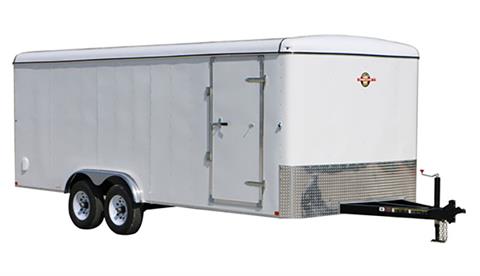 2024 Carry-On Trailers 10K Radius Front Rounded Roof Tandem Axle Trailers 24 ft. in Atlantic, Iowa