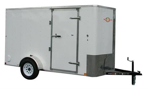 2024 Carry-On Trailers 3K Bullnose Front Flat Roof Trailers - Ramp Door