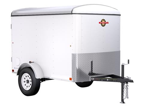 2024 Carry-On Trailers 3K Radius Front Rounded Roof Trailers 8 ft. - Ramp Door