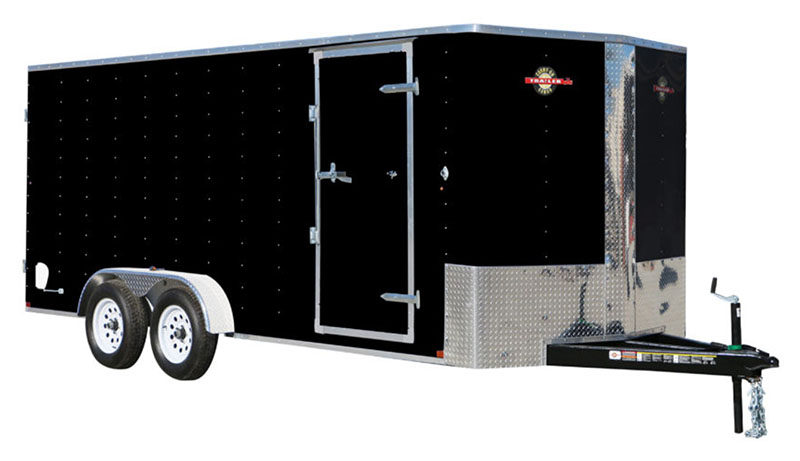 2024 Carry-On Trailers 7K Bullnose Front Flat Roof Tandem Axle Trailers in Atlantic, Iowa