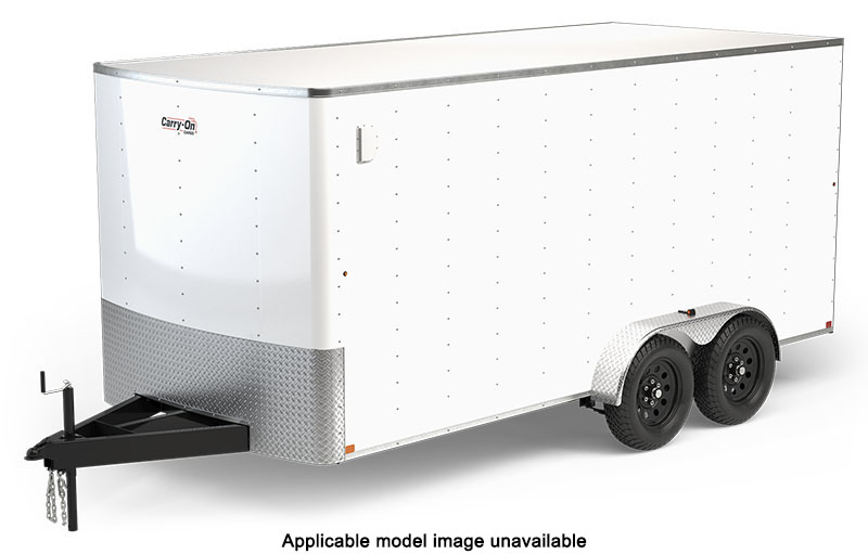 2024 Carry-On Trailers 7K Radius Front Flat Roof Tandem Axle Trailers 6 ft. Wide - 12 ft. Long - Double Door in Atlantic, Iowa - Photo 1