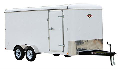 2024 Carry-On Trailers 7K Radius Front Rounded Roof Tandem Axle Trailers 16 ft. - Double Door