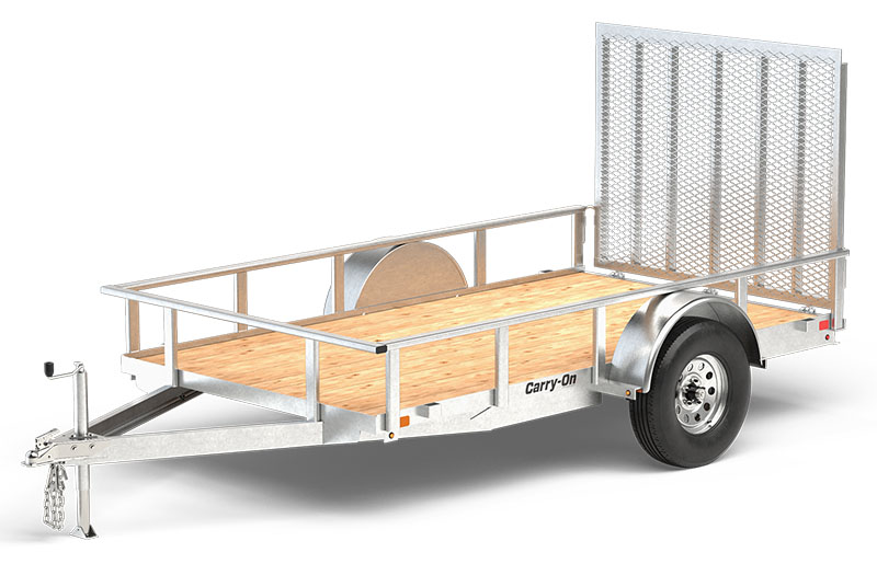 2024 Carry-On Trailers 3K Aluminum Trailers 5.5 ft. Wide - 10 ft. Long in Jesup, Georgia