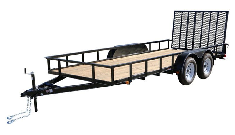 2024 Carry-On Trailers 7K Tandem Axle Utility Trailers 12 ft. - 1 Brake Axle in Jesup, Georgia