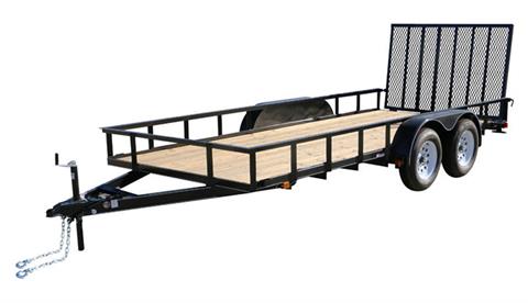 2024 Carry-On Trailers 7K Tandem Axle Utility Trailers 12 ft. - 1 Brake Axle in Rapid City, South Dakota