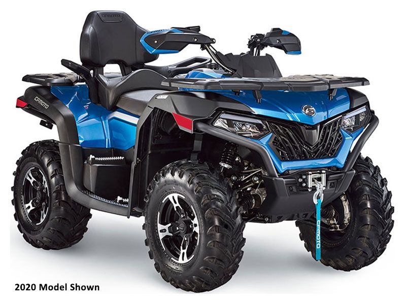New 2021 CFMOTO CForce 600 Touring Royal Blue ATVs in