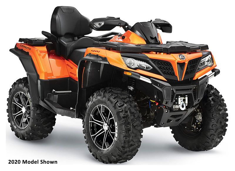 New 2021 CFMOTO CForce 800 XC ATVs in Sterling CO Orange