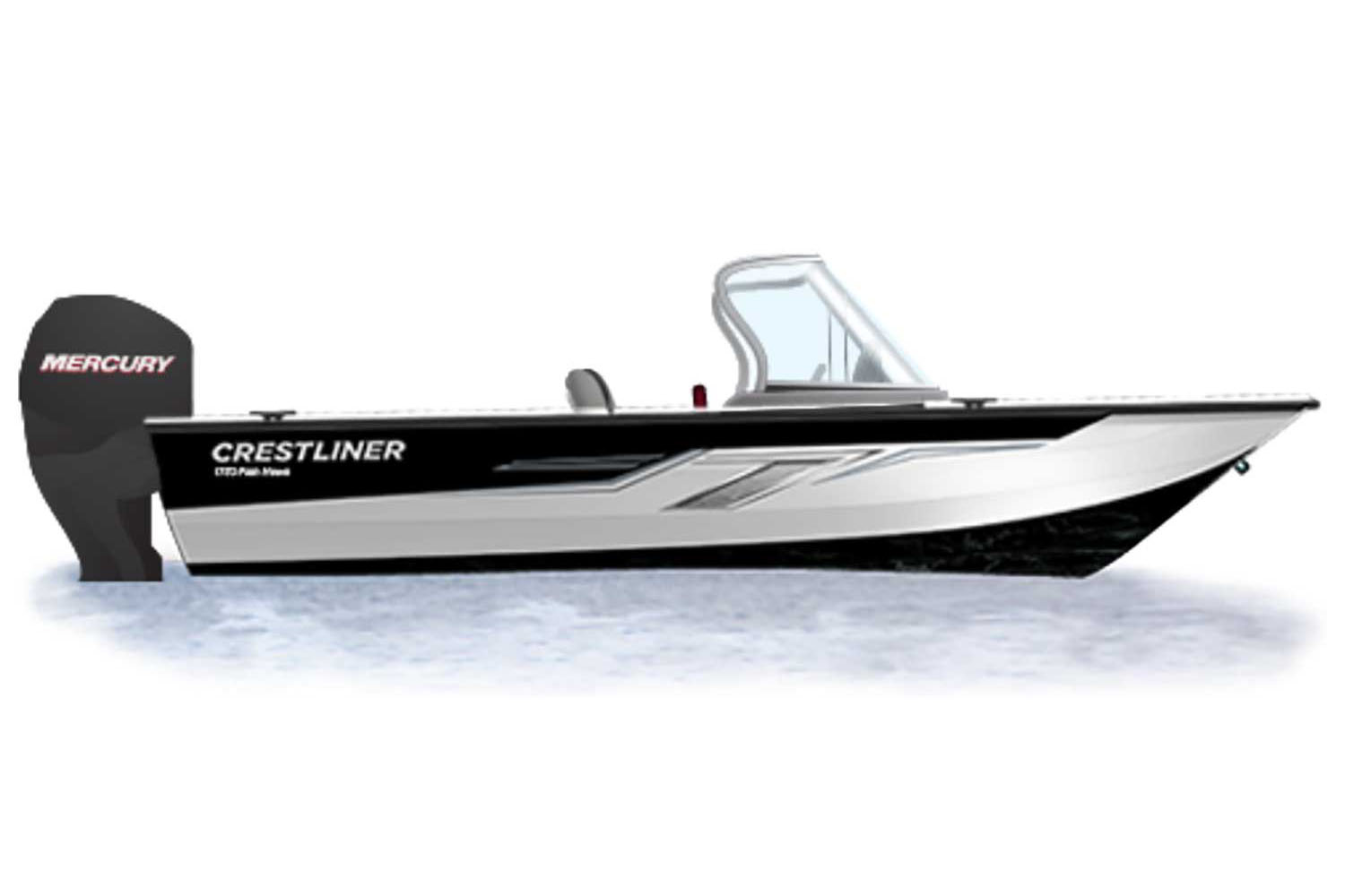 2023 Crestliner 1750 Fish Hawk WT JS in Petoskey, Michigan - Photo 1