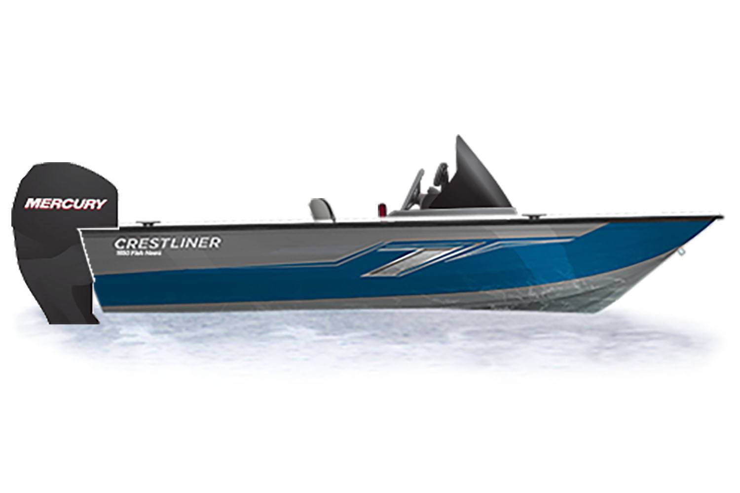 2024 Crestliner 1650 Fish Hawk SC in Kaukauna, Wisconsin