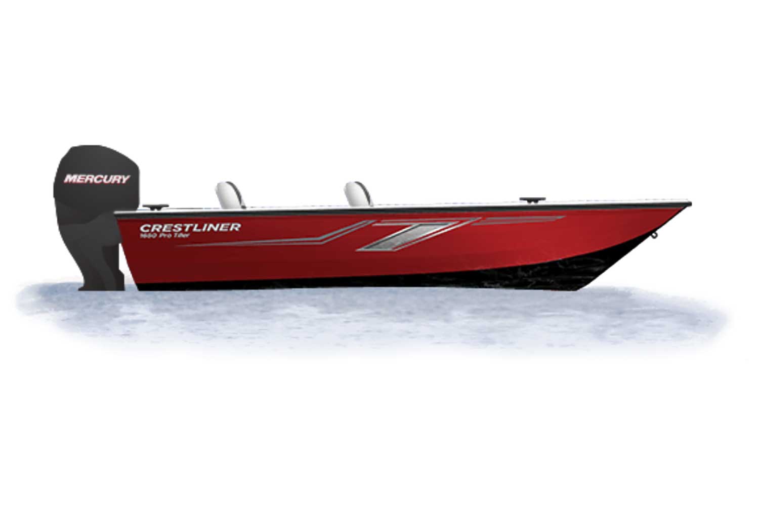 2024 Crestliner 1650 Pro Tiller in Spearfish, South Dakota