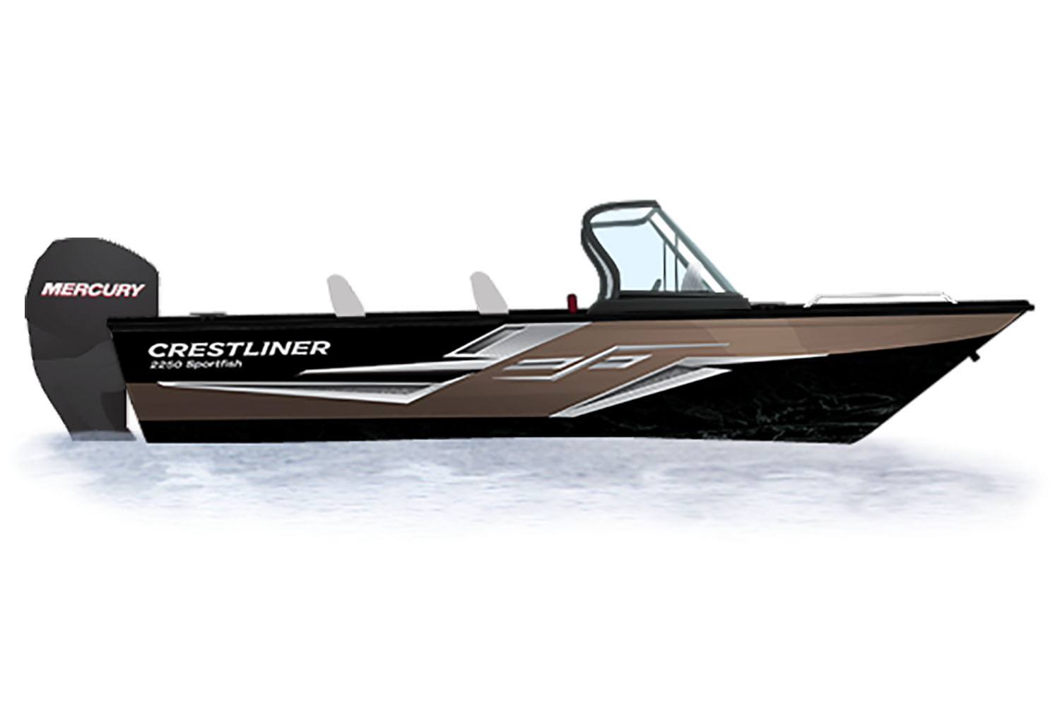 2024 Crestliner 2250 Sportfish in Kaukauna, Wisconsin