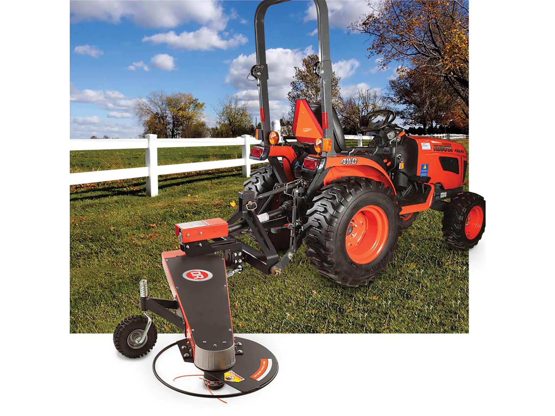 DR Power Equipment DR 3-Point Hitch Trimmer Mower in Thief River Falls, Minnesota