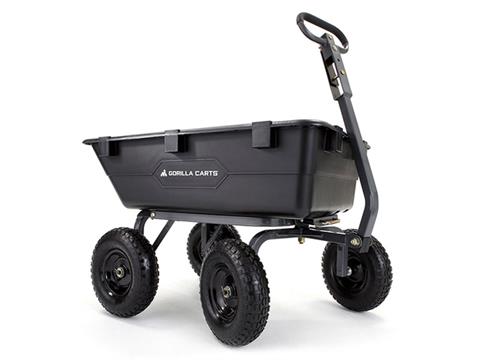 2023 DR Power Equipment Gorilla Carts 1,200 lb. Heavy Duty Poly Yard Dump Cart in Lowell, Michigan