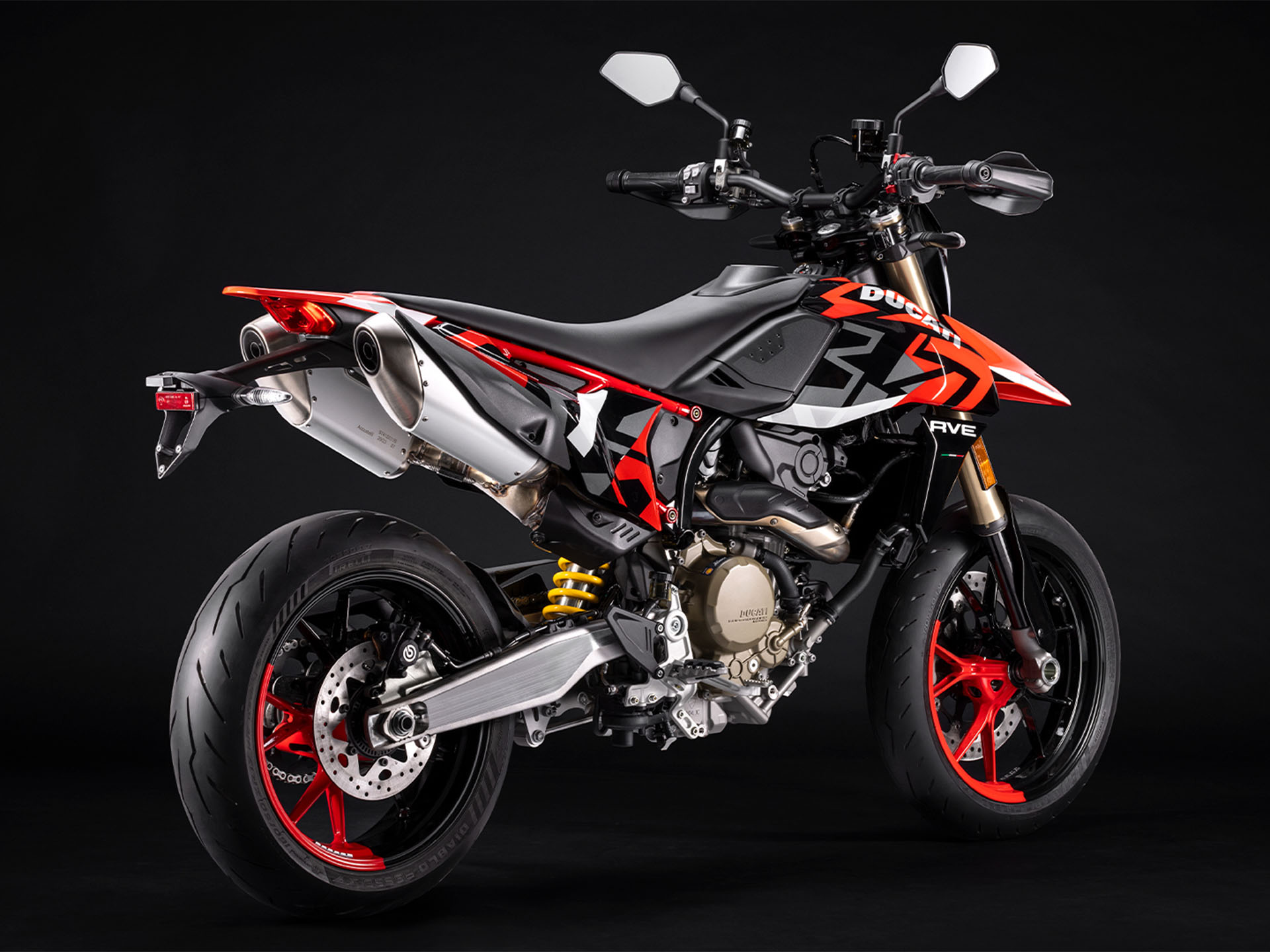 2025 Ducati Hypermotard 698 Mono RVE in Santa Rosa, California - Photo 4