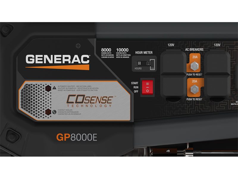 Generac GP8000E COsense (w/ Cord) (76751) in Old Saybrook, Connecticut