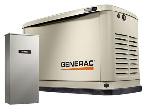 Generac Guardian 13kW with 16-circuit Transfer Switch WiFi-Enabled in Ukiah, California