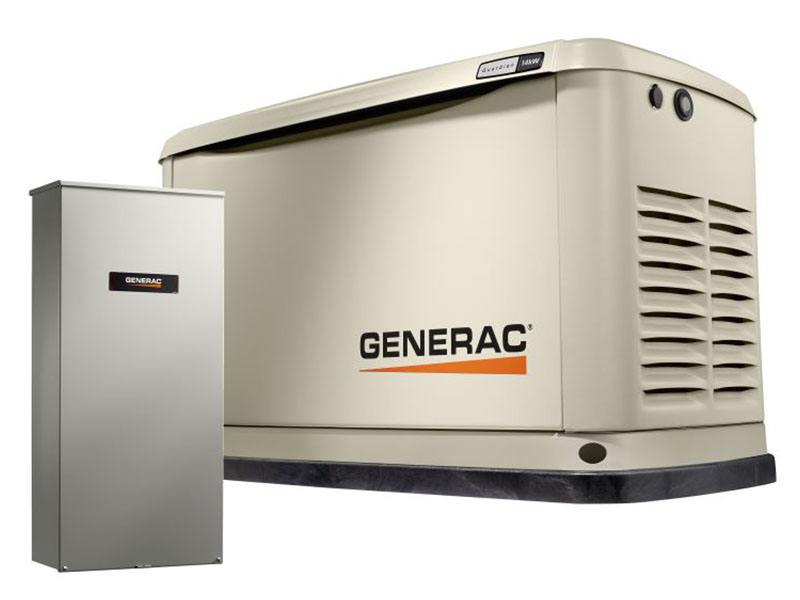 Generac Guardian 14kW with 16-circuit Transfer Switch WiFi-Enabled in Ponderay, Idaho