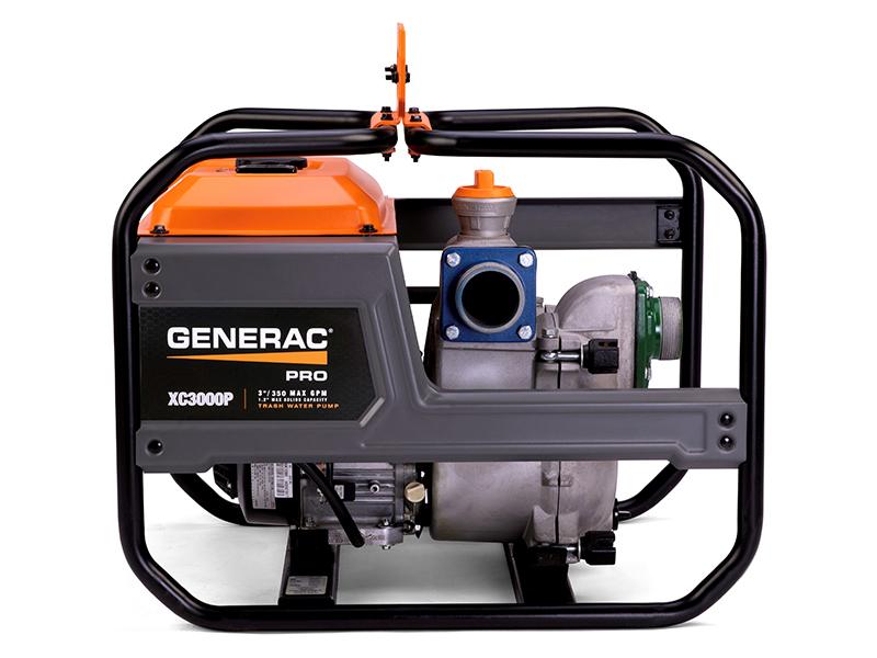 Generac PRO 3 in. Semi-Trash Pump XC3000P in Lowell, Michigan