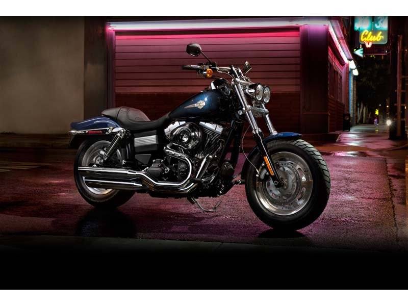 Used 2012 Harley-Davidson Dyna® Fat Bob® Big Blue Pearl | Motorcycles