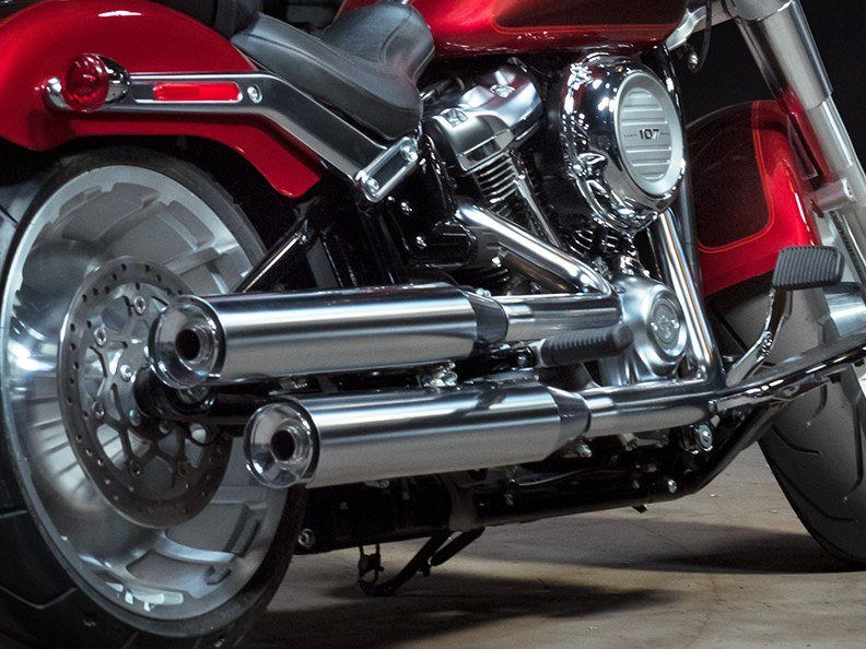 2018 fatboy exhaust systems