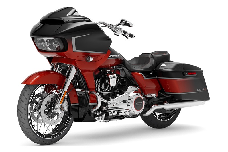 New 2021 HarleyDavidson CVO™ Road Glide® Sunset Orange / Sunset Black Fade Motorcycles in