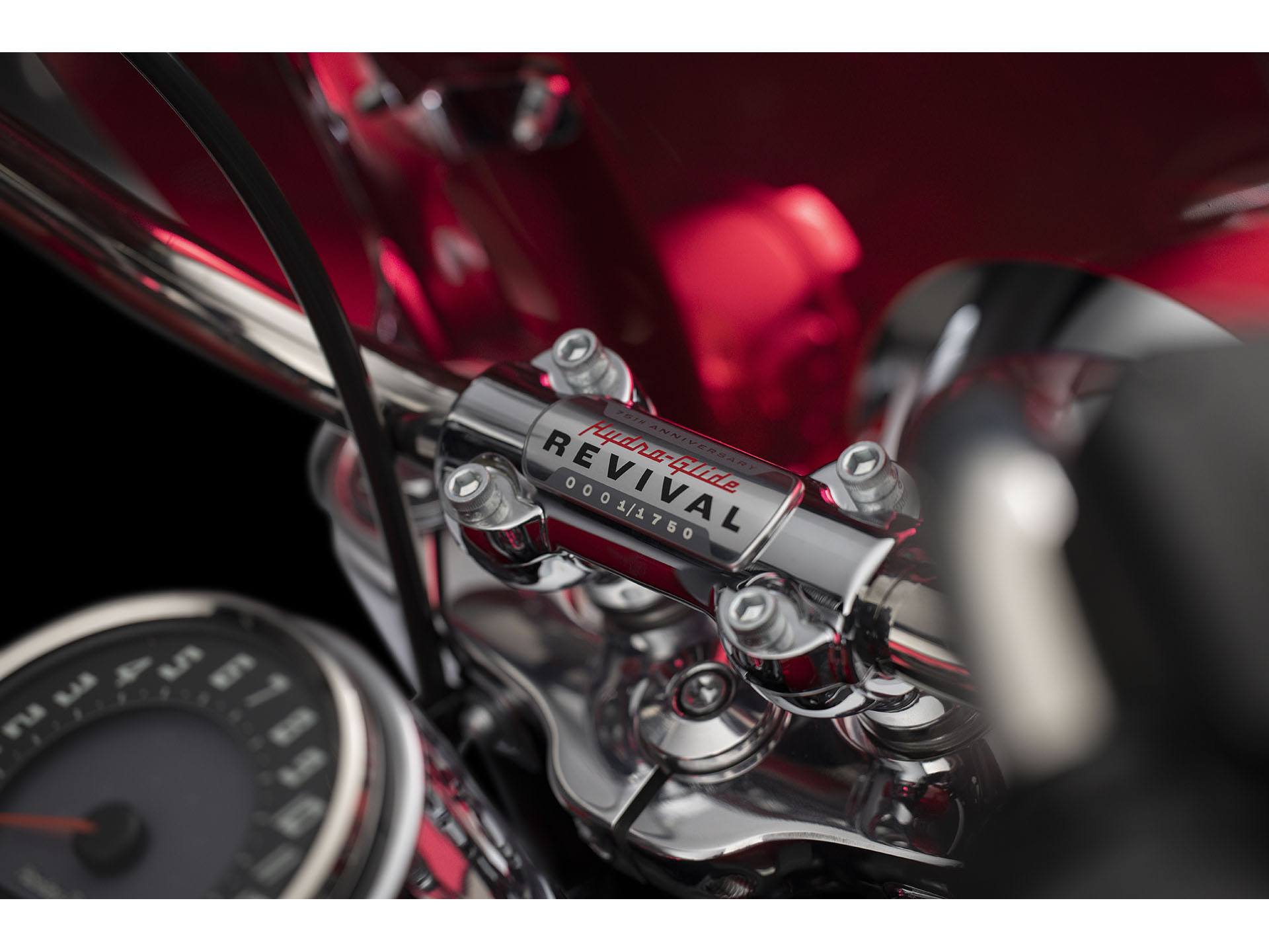 New 2024 HarleyDavidson HydraGlide Revival Redline Red Motorcycles