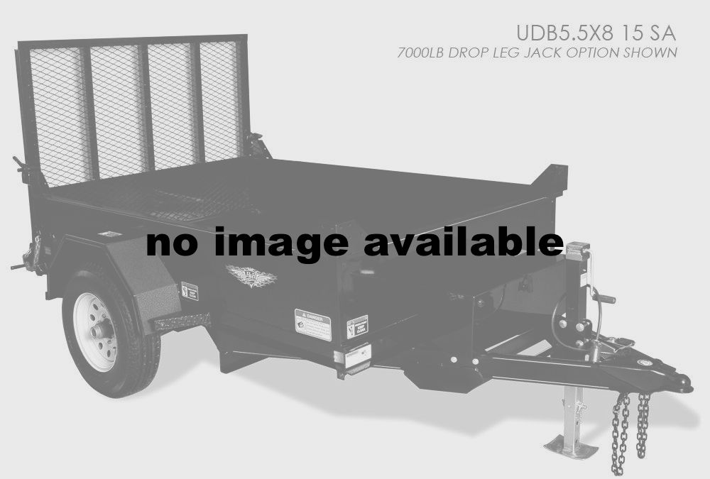 2015 H&H UDB5.5X8 15 SA - Utility Dump Box Single Axle in Scottsbluff, Nebraska - Photo 1