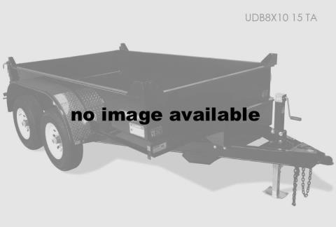 2015 H&H UDB8X10 15 TA - Utility Dump Box Tandem Axle