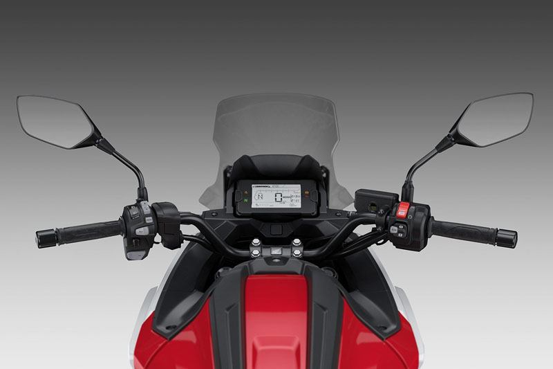 New 2021 Honda NC750X DCT Motorcycles in Warren MI Grand Prix Red