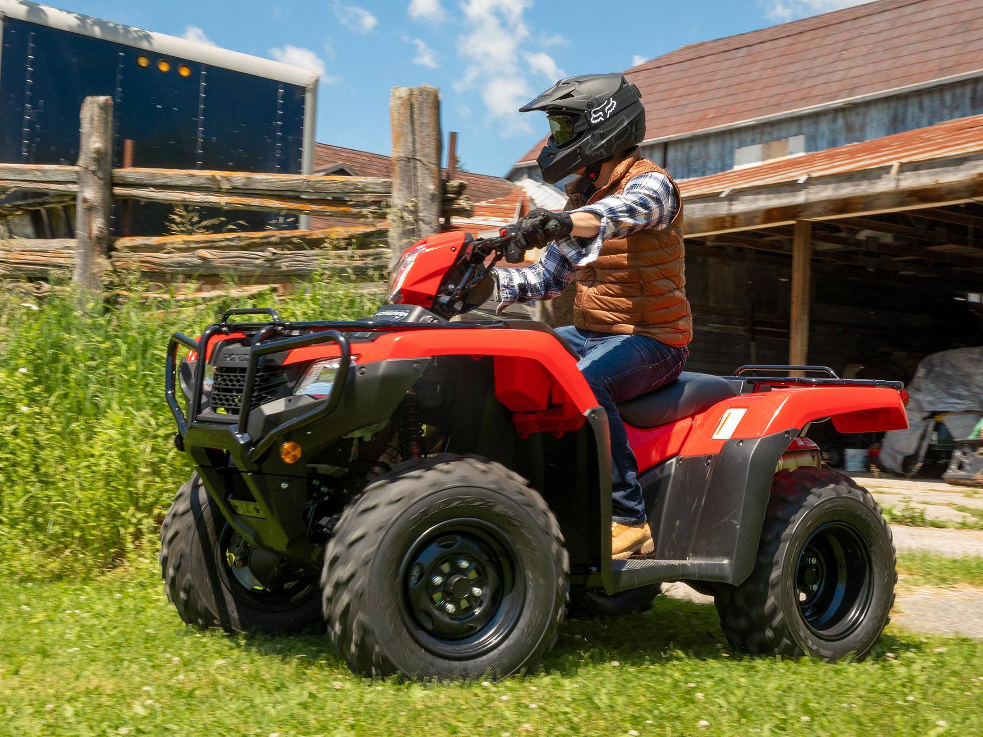 2023 Honda FourTrax Foreman 4x4 EPS in Lincoln, Maine - Photo 10