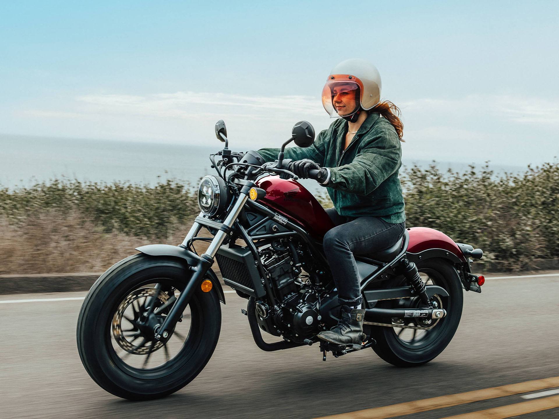 Honda Rebel 300 thế hệ mới đột phá thiết kế chiếm lĩnh phân khúc moto 300cc   MuasamXecom