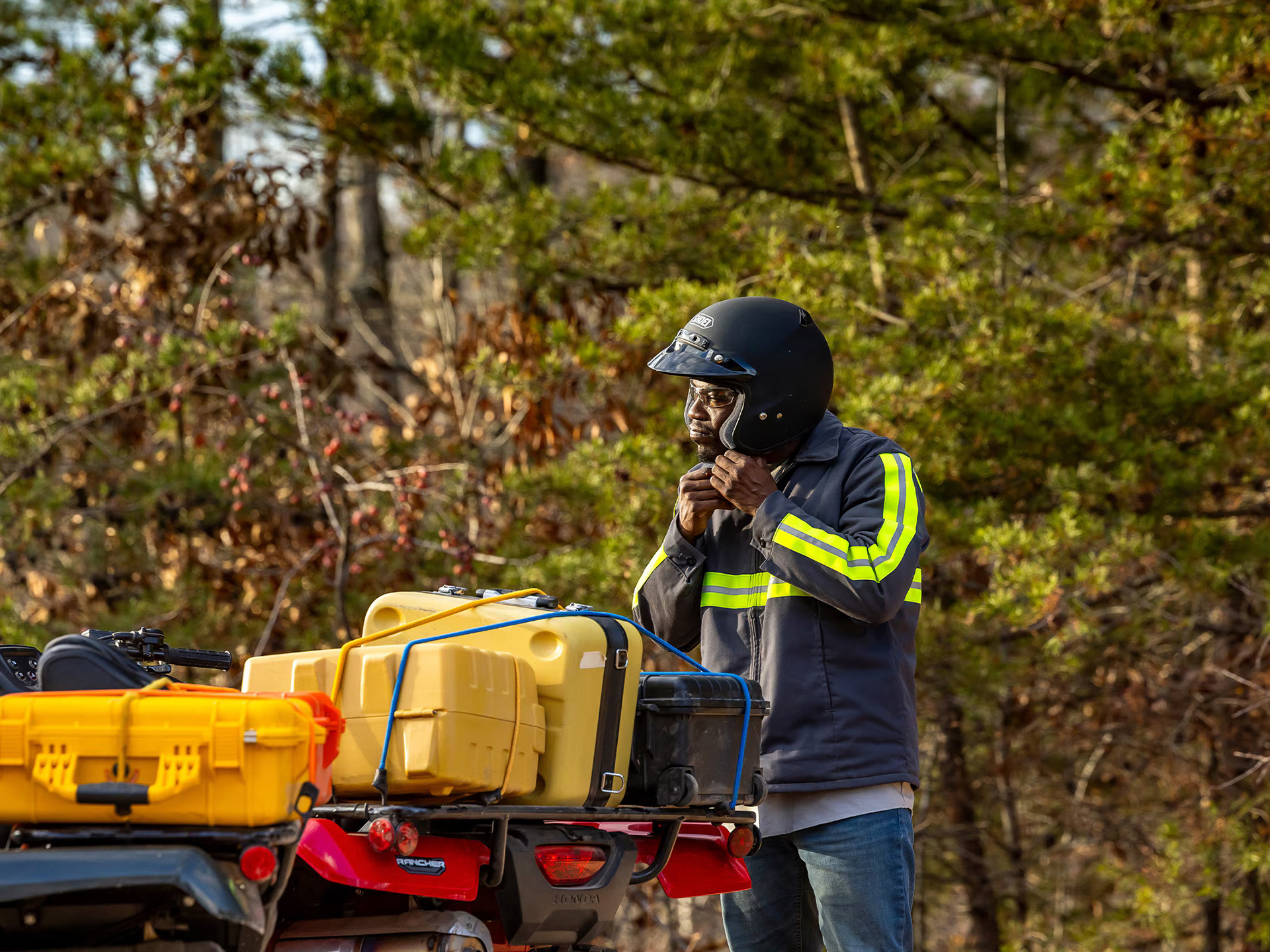 2025 Honda FourTrax Rancher 4x4 in Lincoln, Maine - Photo 3