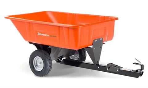 2023 Husqvarna Power Equipment 10 cu. ft. Poly Swivel Dump Cart in Valentine, Nebraska