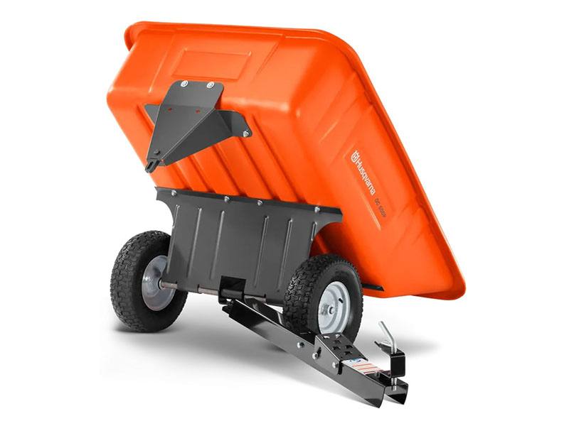 2023 Husqvarna Power Equipment 10 cu. ft. Poly Swivel Dump Cart in Valentine, Nebraska - Photo 4