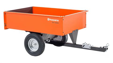 2024 Husqvarna Power Equipment 12 cu. ft. Steel Swivel Dump Cart in Revere, Massachusetts