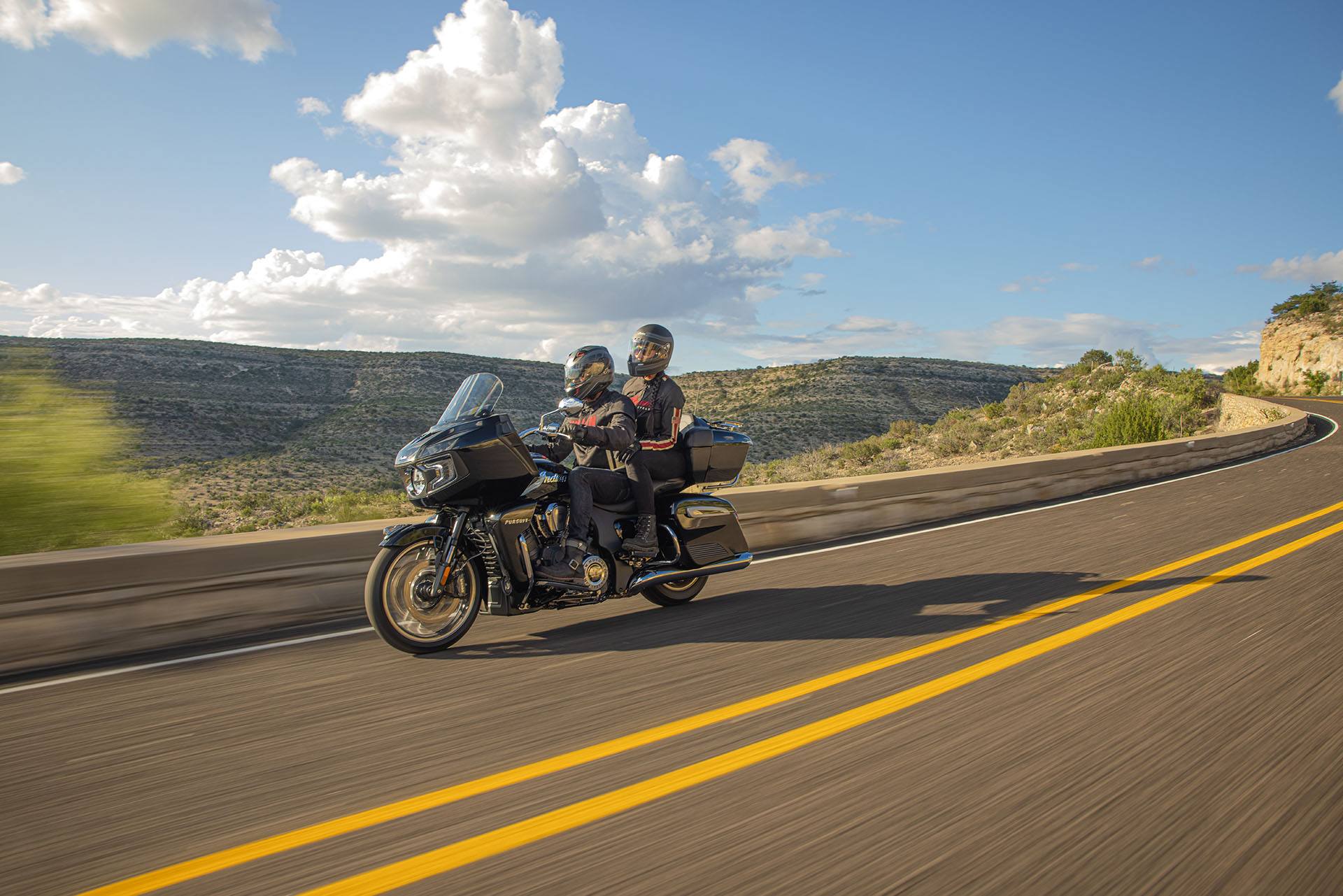 Rigid Saddlebags motorcycle "Road trip "Elect-VB" 